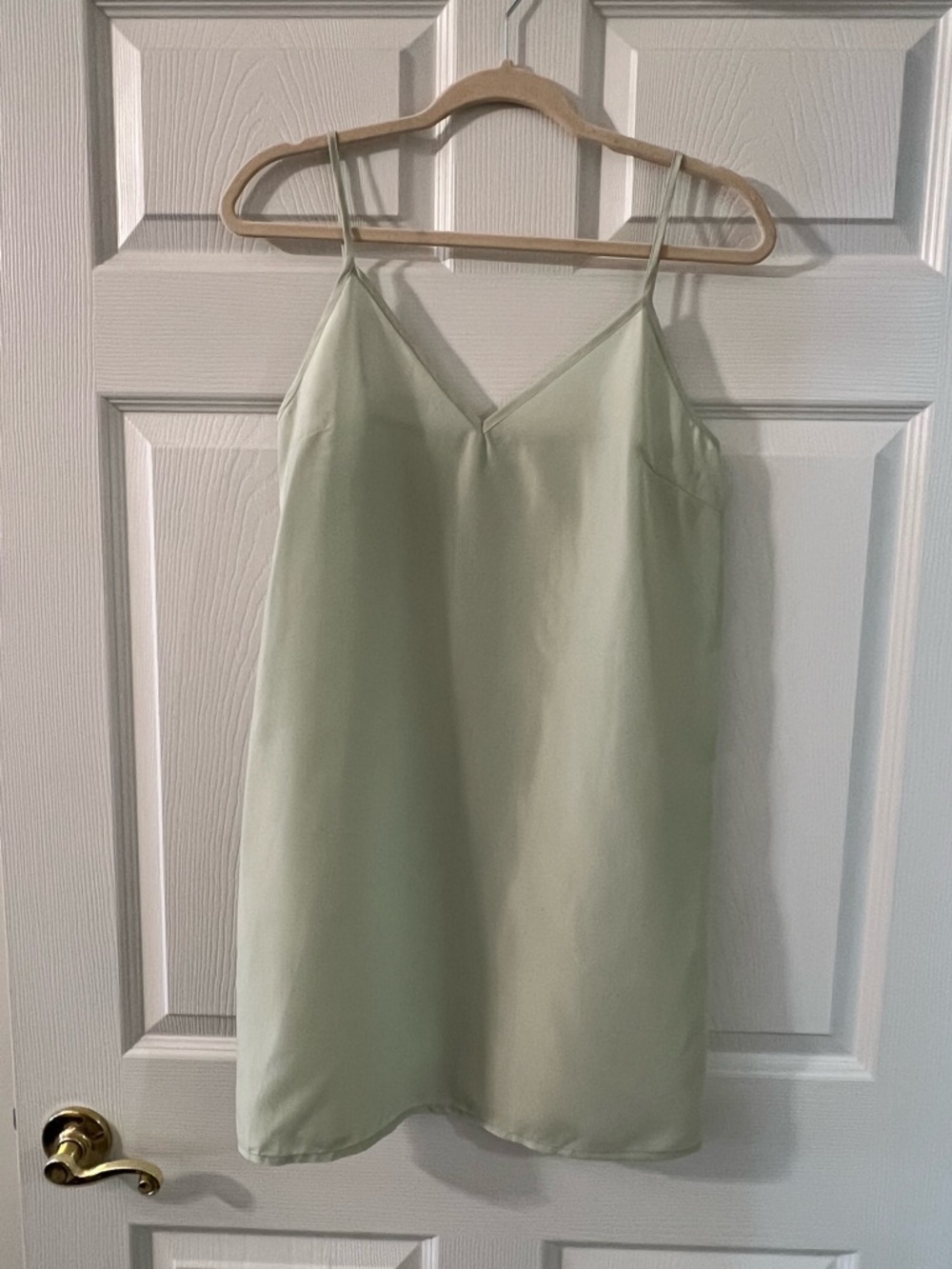 Light Pastel Green Slip Dress